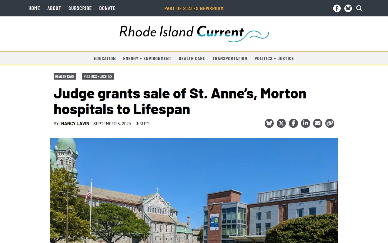 Fall River bankruptcy records - Steward Health Care Chapter 11 Saint Anne's Hospital